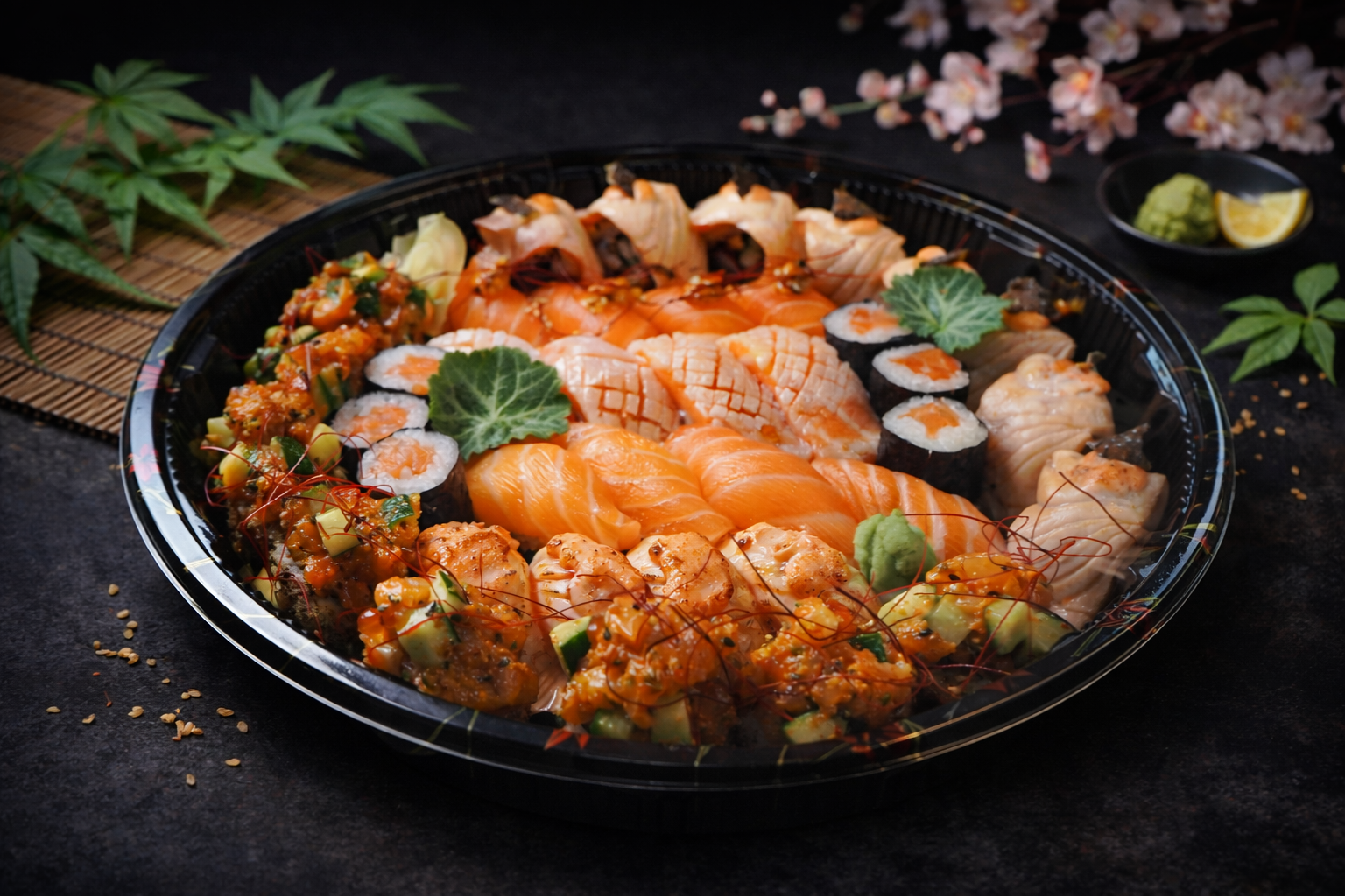 Salmon Zanmai Party Platter