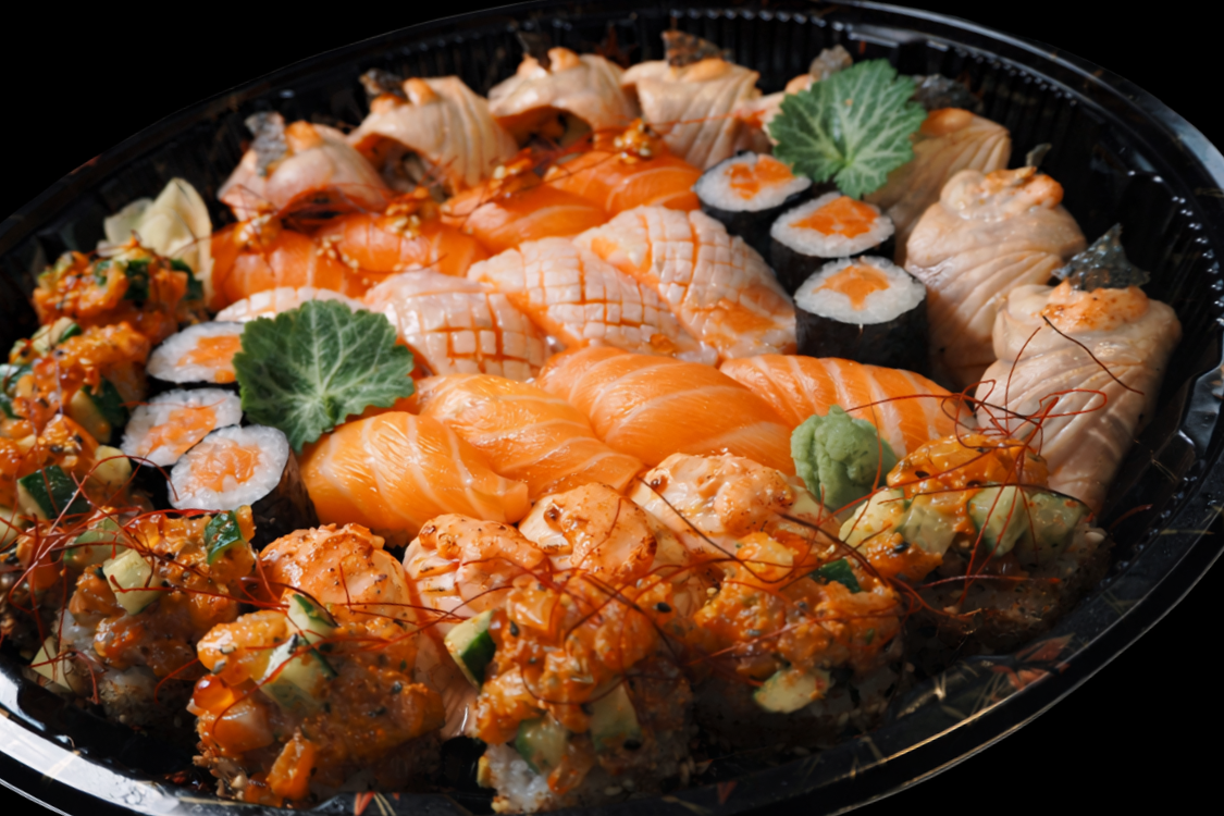 Salmon Zanmai Party Platter