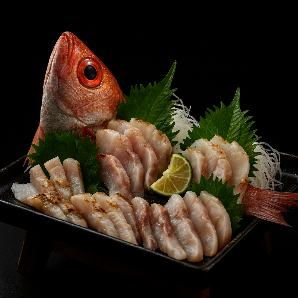 Frozen Akamutsu Whole Fish (Blackthroat Seaperch) - 400-500g