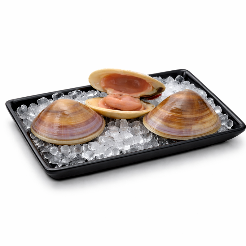 Live Japanese Hamaguri Clams (Premium Large Short-Neck Clams) - 3 Pcs (Pre-Order)