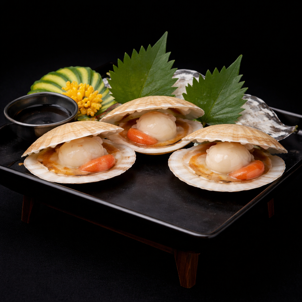 Live Japanese Hotate Scallops (Premium Grade) - 2 Pcs (Pre-Order)
