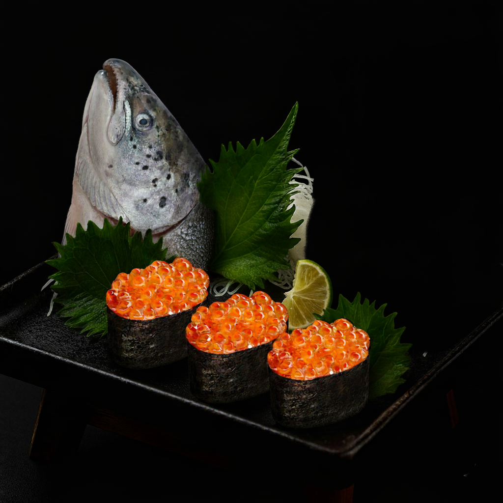 Frozen Ikura (Salmon Roe)