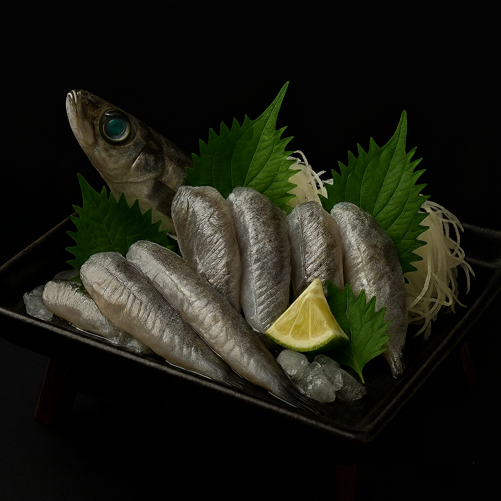 Frozen Mehikari (Green-eyed Lizard Fish)