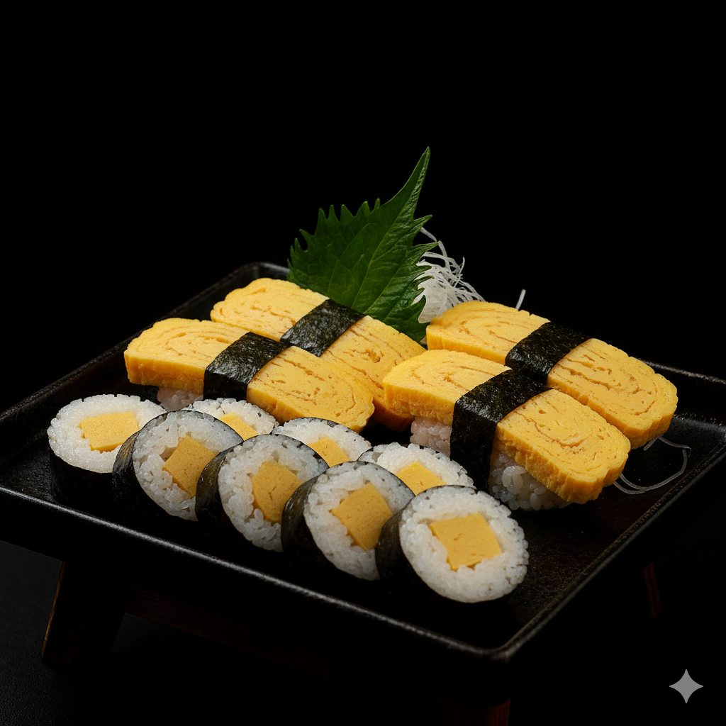 Frozen Cooked Tamagoyaki (Japanese Sweet Omelette)
