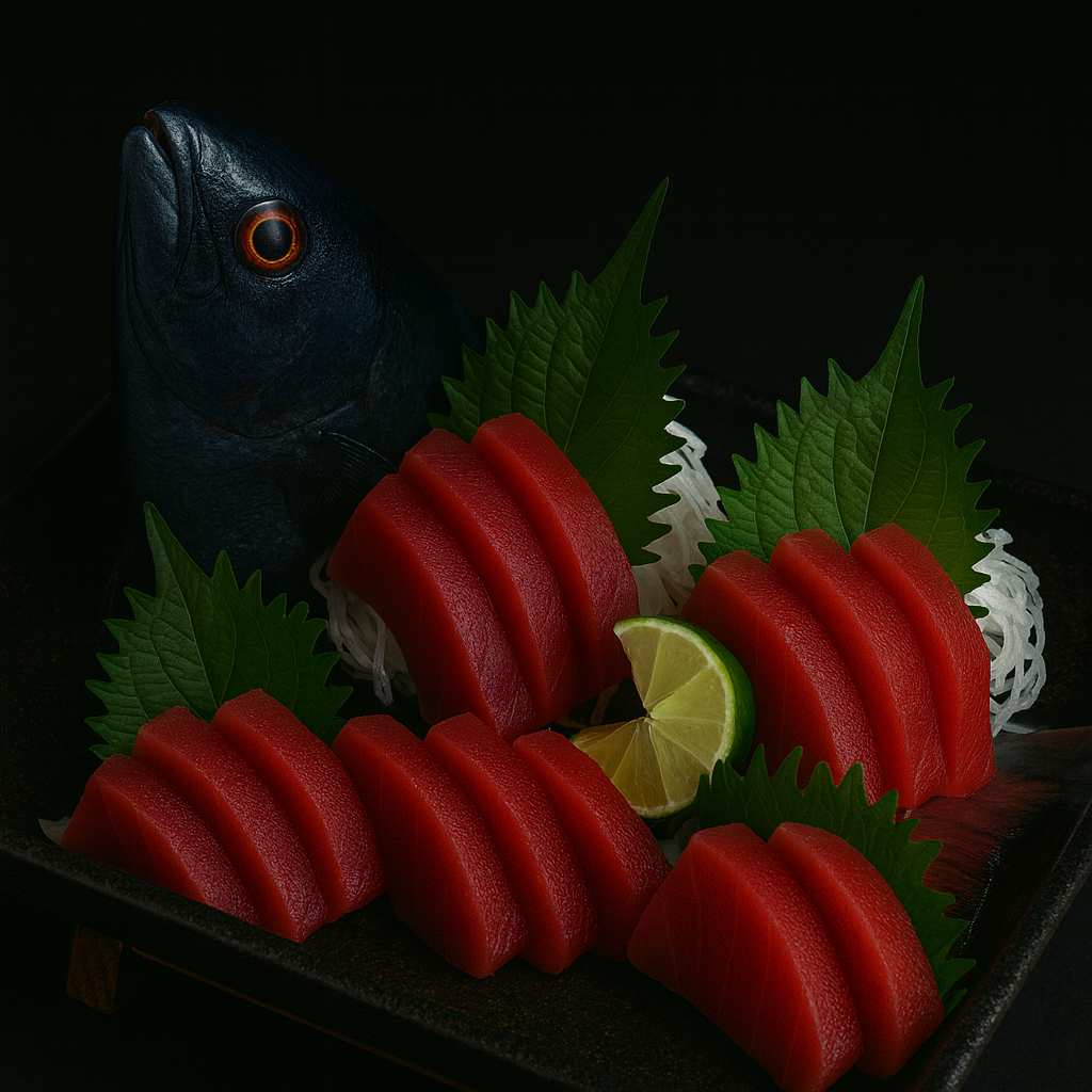 Frozen Tuna Akami (Lean Tuna Block) - 350-450g