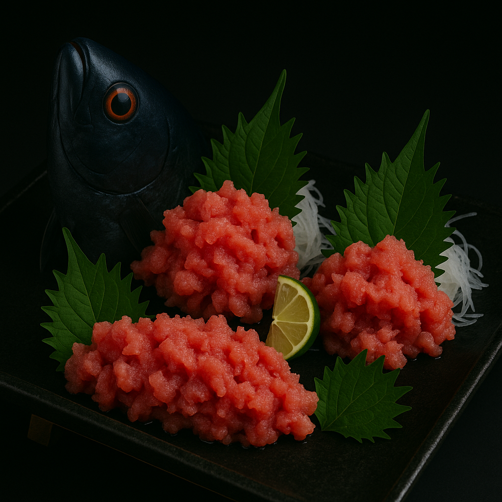 Frozen Minced Tuna (Nakaochi)